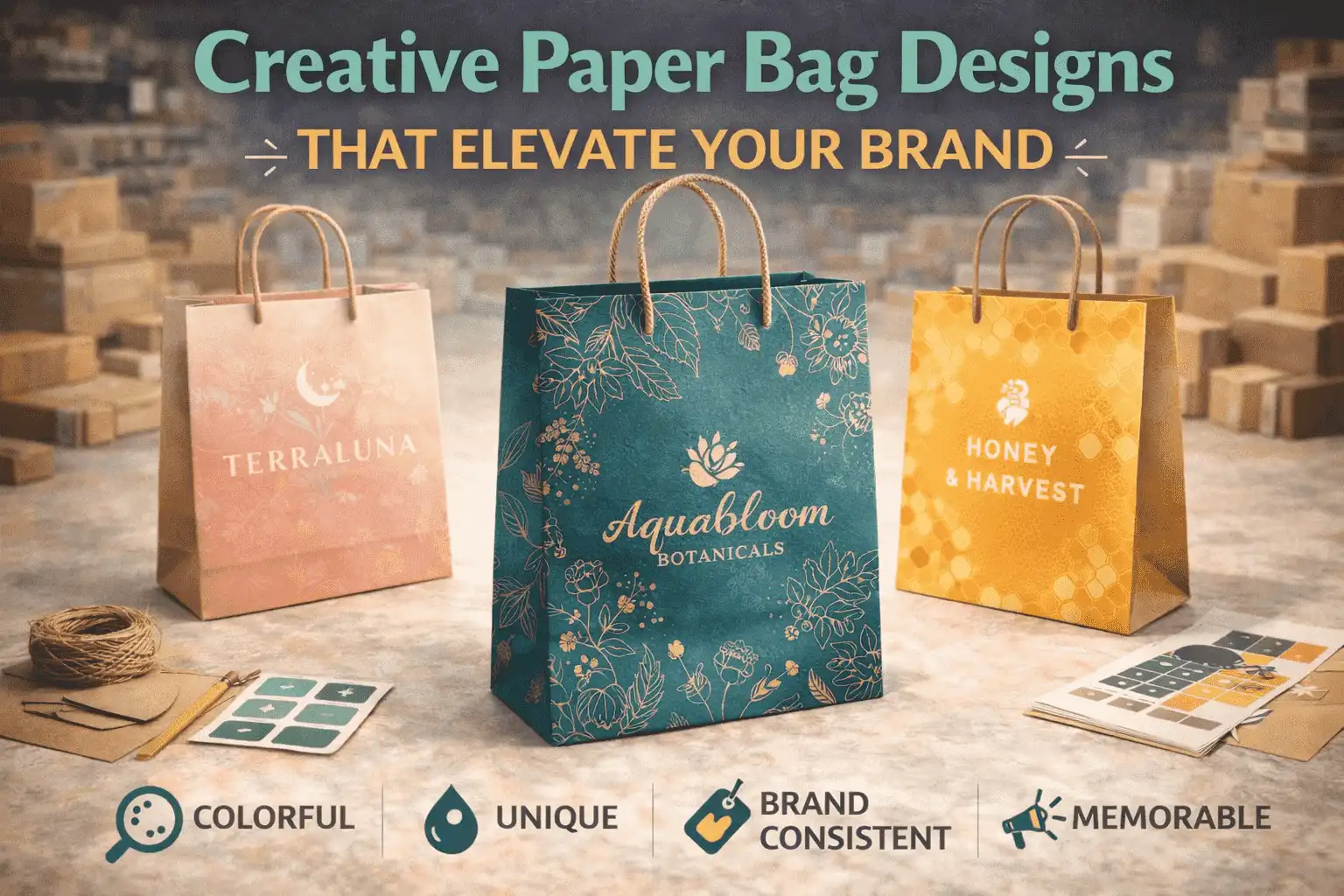 Creative Paper Bag Designs That Elevate Your Brand